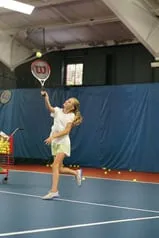 Junior tennis player